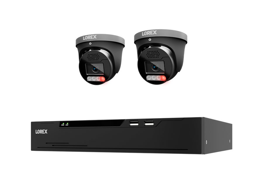 Lorex Connect X Series 4K 8-Channel Wired NVR System with X5 Turret Security Cameras - 2TB — supplied and installed by Galaxy IT & Marketing